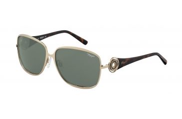 Image of Morgan 207338 Progressive Prescription Sunglasses - Gold Frame and Grey Green Lens 207338-600PR