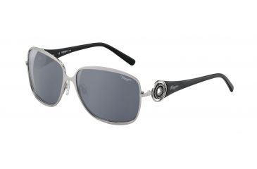 Image of Morgan 207338 Progressive Prescription Sunglasses - Silver Frame and Grey Silver Lens 207338-110PR