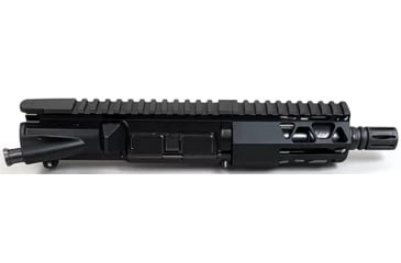 Image of Moriarti AR-15, 5.56x45mm NATO, 5 inch Upper Receiver, Medium, Micro Length, 1-5 Twist, 1/2x28, A2 Flash Hider, Nitride, MAR-556-4-A2