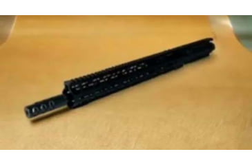 Image of Moriarti Complete Upper Receiver, AR-15, 5.56 Nato, 16 inch Barrel, M4, Carbine Length, 1x7 Twist, 1/2x28 Thread, M-LOK Handguard, Triport, Hardcoat Anodized, Black, MAR-556-16-15-TRI