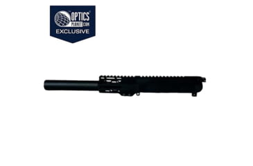 Image of Moriarti OpticsPlanet Exclusive Pistol Upper Receiver, AR-9mm, 4.5in,Straight, 1-10 Twist, 1/2x36, 4in Diamond Cut MLOK Slim Profile, Black, MAR-9MM-4-7-SLICK