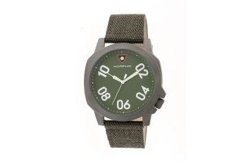 Image of Morphic 4104 M41 Series Mens Watch, Green Dial, 44mm, Green/Gray Case MPH4104
