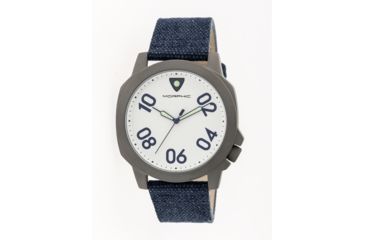 Image of Morphic 4106 M41 Series Mens Watch, White Dial, 44mm, Gray Case MPH4106
