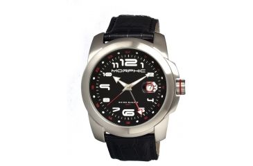 Image of Morphic M14 Series Mens Watch, Black-Silver-Black MPH1401