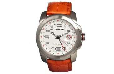 Image of Morphic M14 Series Mens Watch, Orange-Silver-White MPH1404