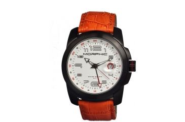 Image of Morphic M14 Series Mens Watch, Black-Orange-White MPH1409