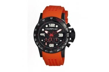 Image of Morphic M23 Chronograph Mens Watch, Black Dial, 45mm Case Diameter MPH2310
