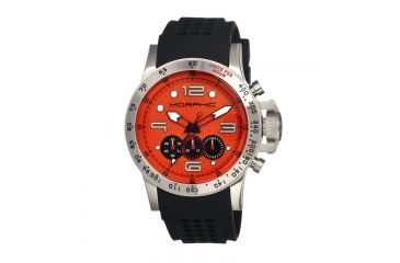 Image of Morphic M23 Chronograph Mens Watch, Orange Dial, 45mm Case Diameter MPH2307