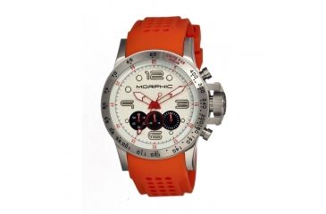 Image of Morphic M23 Chronograph Mens Watch, White Dial, 45mm Case Diameter MPH2305