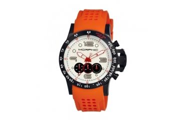 Image of Morphic M23 Chronograph Mens Watch, White Dial, 45mm Case Diameter MPH2312