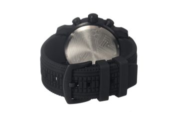 Image of Morphic M26 Series Watch,Black Silicone Band,Red Hand,Black Bezel,Black Analog Dial,Strap Buckle MPH2605