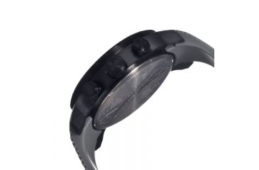 Image of Morphic M26 Series Watch,Grey Silicone Band,Red Hand,Black Bezel,Grey Analog Dial,Strap Buckle MPH2606