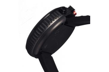 Image of Morphic M29 Series Watch,Black Silicone Band,Red Hand,Black Bezel,Black Analog Dial,Strap Buckle MPH2904