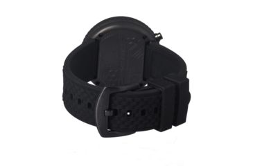 Image of Morphic M29 Series Watch,Black Silicone Band,Red Hand,Black Bezel,Grey Analog Dial,Strap Buckle MPH2905