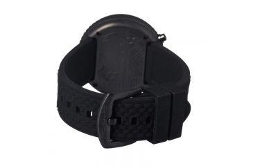 Image of Morphic M29 Series Watch,Black Silicone Band,Red Hand,Black Bezel,White Analog Dial,Strap Buckle MPH2903