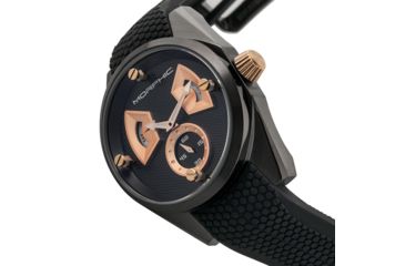 Image of Morphic M34 Series Watch w/ Day/Date - Mens, Black/Rose Gold, One Size, MPH3407