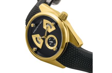 Image of Morphic M34 Series Watch w/ Day/Date - Mens, Gold/Black, One Size, MPH3406