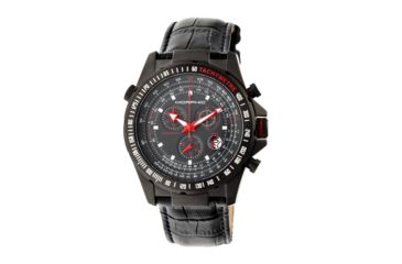 Image of Morphic 3607 M36 Series Mens Watch, 44mm, Black Strap, Oynx Dial MPH3607