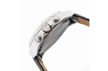 Image of Morphic 3603 M36 Series Mens Watch, 44mm, Blue Strap, Royal Blue Dial MPH3603