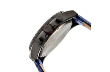 Image of Morphic 3606 M36 Series Mens Watch, 44mm, Blue Strap, Navy Blue Dial MPH3606
