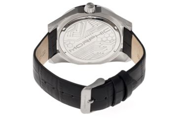 Image of Morphic M42 Series Men's Watches, Silver Case, Black Dial MPH4202