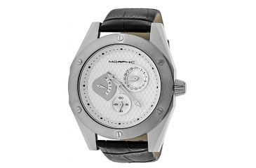 Image of Morphic M46 Series Men's Watches, Silver Case, Silver Dial MPH4601
