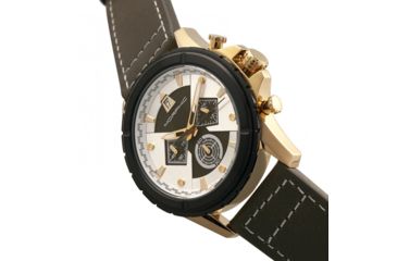 Image of Morphic M57 Series Mens Watch, Silver / Olive MPH5704