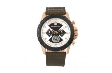 Image of Morphic M57 Series Mens Watch, Silver / Olive MPH5706