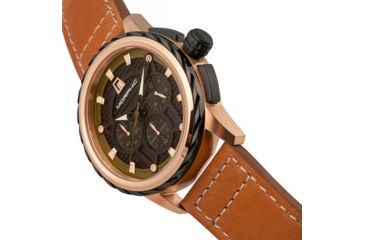 Image of Morphic M61 Series Mens Watch, Black / Tan MPH6104