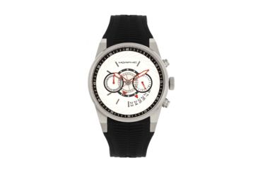 Image of Morphic M72 Series Strap Watch, Black/Silver, One Size, MPH7201