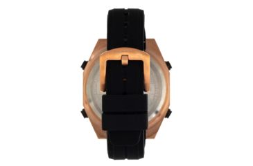 Image of Morphic M76 Series Drum-Roll Strap Watch, Rose Gold/Black, One Size, MPH7603