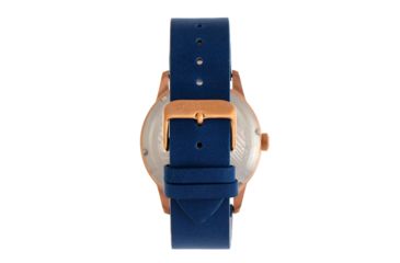 Image of Morphic M77 Series Leather-Band Watch, Blue, One Size, MPH7705