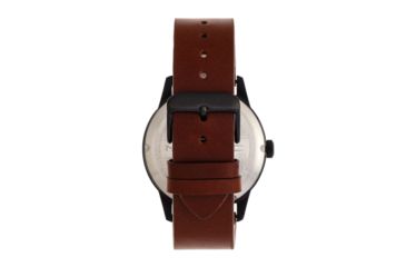 Image of Morphic M77 Series Leather-Band Watch, Brown, One Size, MPH7706