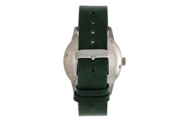Image of Morphic M77 Series Leather-Band Watch, Green, One Size, MPH7704