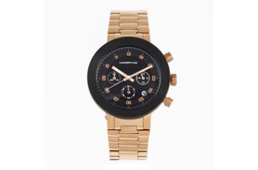 Image of Morphic M78 Series Chronograph Bracelet Watch, Rose Gold/Black, One Size, MPH7806