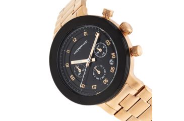Image of Morphic M78 Series Chronograph Bracelet Watch, Rose Gold/Black, One Size, MPH7806
