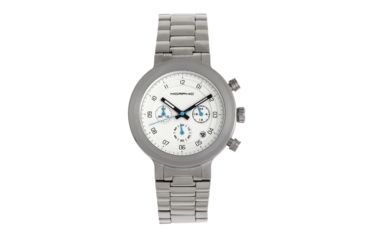 Image of Morphic M78 Series Chronograph Bracelet Watch, Silver/White, One Size, MPH7801