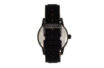 Image of Morphic M85 Series Canvas-Overlaid Leather-Band Watch, Black, One Size, MPH8502