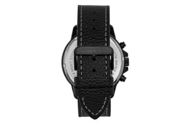 Image of Morphic M86 Series Chronograph Leather-Band Watch, Black, One Size, MPH8605