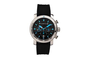 Image of Morphic M90 Series Chronograph Watch w/Date, Black/Blue, One Size, MPH9002