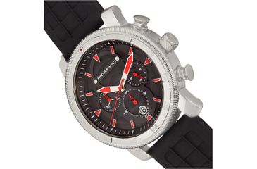 Image of Morphic M90 Series Chronograph Watch w/Date, Black/Red, One Size, MPH9001
