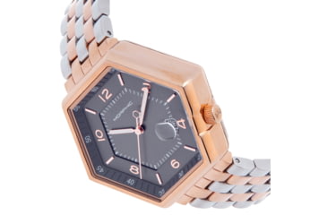 Image of Morphic M96 Series Bracelet Watch w/Date - Mens, Gunmetal/Rose Gold, One Size, MPH9603