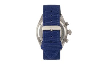 Image of Morphic Mens M53 Series Leather-Band Watch, Blue, MPH5303