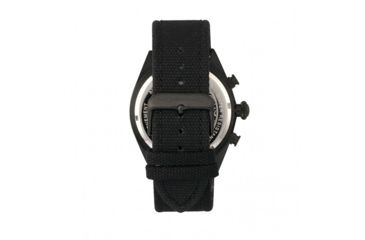 Image of Morphic Mens M53 Series Leather-Band Watch, Silver/Black, MPH5304