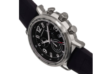 Image of Morphic Morphic M93 Series Chronograph Strap Watch w/Date, Silver/Black, One Size, MPH9301