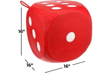 Image of Morrell Big High Roller Target, Red/White, 342