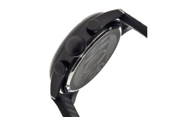 Image of MOS La103 Los Angeles Mens Watch, 47mm, Black Strap, Orange/Black Dial MOSLA103