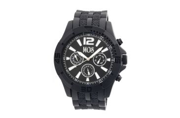 Image of MOS MD101 Madrid Mens Watch, Black Case, 48mm, White Markers MOSMD101