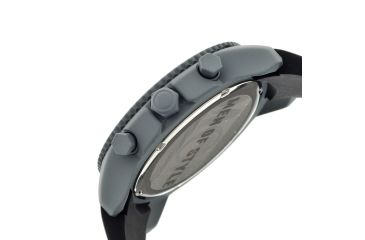 Image of MOS TK102 Tokyo Mens Watch, 45mm, Black Strap, Grey Dial MOSTK102