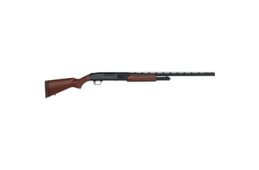 Image of Mossberg 500 All Purpose Field 3in Field Pump Shotgun, 12 Gauge, 28in BBL, Hardwood Stock, Twin Bead Sights, Blued Black, 50120